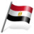 Egypt Flag 3 Icon